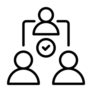 Teamwork, Leader, Collaboration, Workflow, Delegation, Delegate icon