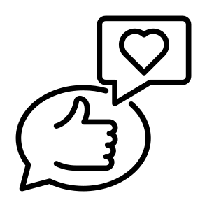 Feedback, Hand, Like, Review, Thumbs Up  icon