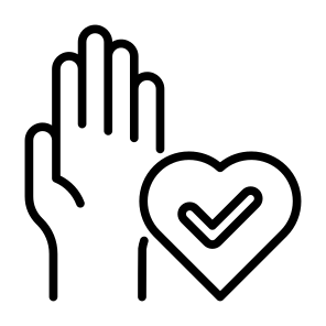 Honest, Love, Give, Donate, Charity icon