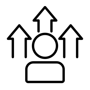 Improvement, Career, Growth, Skills, Success icon