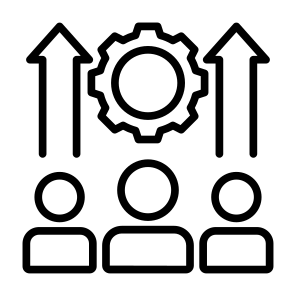 Leadership Development, Skill, Improve, Experience, Talented  icon