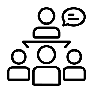Mentoring, People, Communication, Meeting, Conference icon