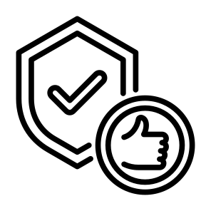 Reliable, Security, Hand, Value, Thumb Up  icon
