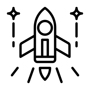 Product Launch, Launch, Release, Booster, Campaign icon