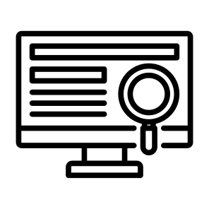 Seo, Monitor Screen, Website, Analysis, Search Engine icon