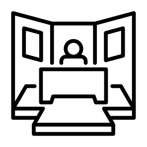 Trade Show, Stand, Merchant, Retail, Trade Show  icon