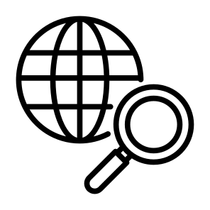 Url, Search Engine, Search, Loupe, Browsers  icon