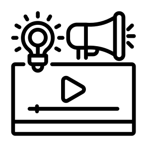 Video Marketing, Marketing, Social Campaign, Digital Campaign, Video icon