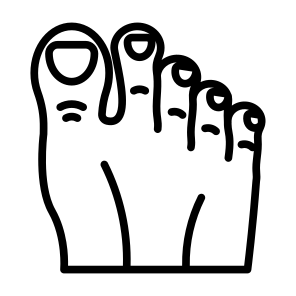 Toe, Foot, Toenail, Nail, Podiatry icon