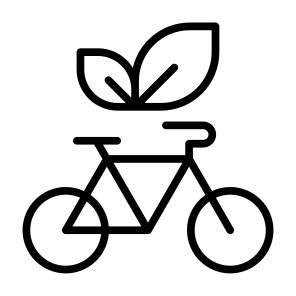 Eco Bike, Go Green, Bicycle, Eco Friendly, Ecology, Transportation, Eco, Bike icon