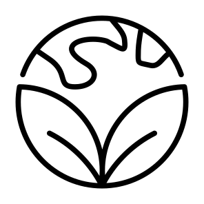 Green Earth, World, Leaves, Green, Ecology, Environment, Planet Earth, Sustainability, Ecosystem icon