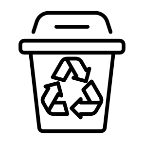 Recycle Bin, Recycling, Waste, Trash, Ecology, Bin icon