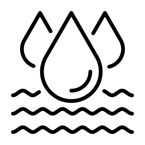 Water Drop, Drops, Water, Sea, River, Rainwater icon