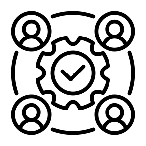 Collaboration, Employee, Organization, Team, Teamwork, Network  icon