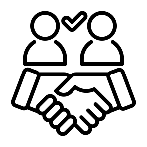 Joint Venture, Deal, Cooperation, Joint, Alliance, Partnership icon