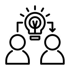 Knowledge Transfer, Knowledge, Creative, Idea, Exchange Ideas, Sharing icon