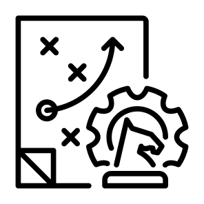 Strategic Planning, Strategic, Planning, Strategic Plan, Tactics, Tactical  icon