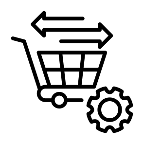 Supply Demand, Supply, Management, Purchase, Shopping Cart, Procurement   icon