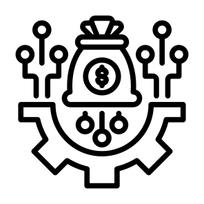 Asset Management, Money, Finance, Fund, Money Bag icon