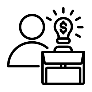 Businessman, Money, People, Financial, Investor icon