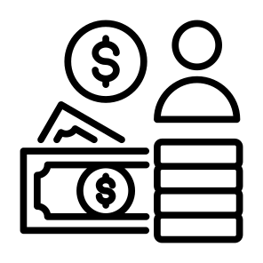 Earning, Income, Profit, Earning, Wages icon