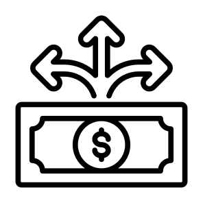 Expend, Money, Cash, Flexibility, Expend icon