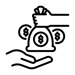Loan, Money, Donation,  Funding, Fund, Debt icon