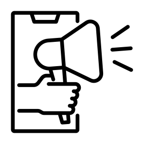 Marketing, Online Marketing, Megaphone, Campaign, Promotion icon