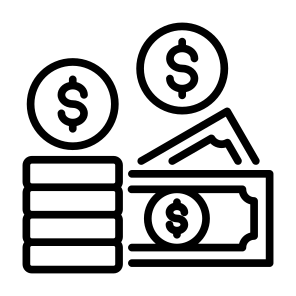 Money, Cash, Payment, Income, Earning icon