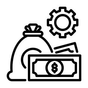Money Management, Cash, Payment, Process, Finance icon