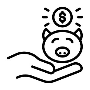 Money Saving, Money, Saving, Cash, Piggy Bank icon