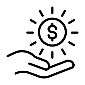 Saving, Money, Coin, Management, Investment icon