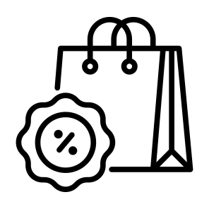 Black Friday, Discount, Shopping Bag, Percentage, Shopping icon