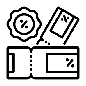 Discount,  Price, Percentage, Ticket, Coupon, Shopping icon