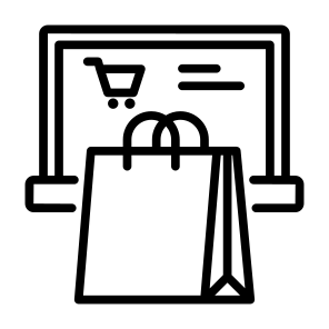 Ecommerce, Screen, Shopping, Website, Product, Shopping Cart icon