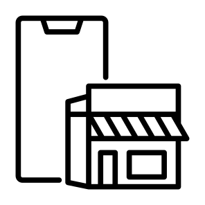 Online Store, Mobile Phone, Product, Purchase, Online Shopping, Ecommerce icon