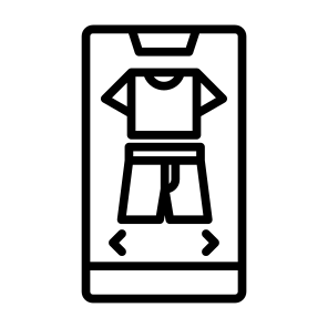 Online Store, Product, Purchase, Pants, Online Shopping, Ecommerce icon