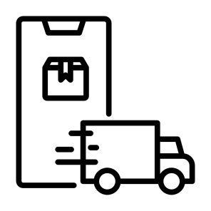 Shipping, Product, Package, Mobile Phone, Online Shopping, Ecommerce icon
