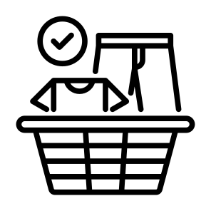 Shopping Basket, Online Shop, Clothes, Commerce, Products, Ecommerce icon
