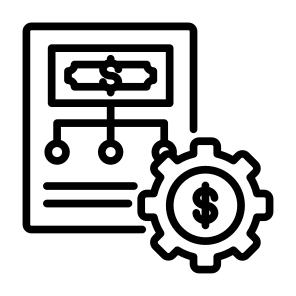 Cost Allocation, Money, Plan, Checklist, Budget icon