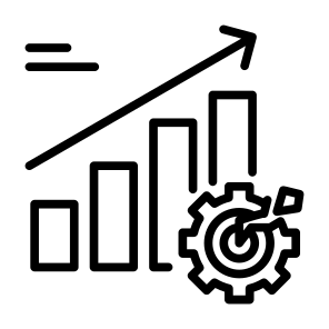 Disruption, Statistics, Investment,  Defect, Bankruptcy icon