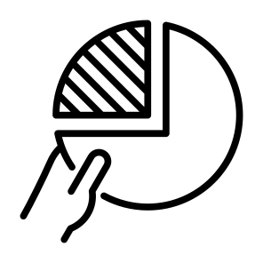 Market Share, Market, Statistics, Share, Pie Chart icon