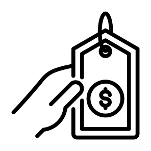 Pricing, Money, Price, Sale, Label icon
