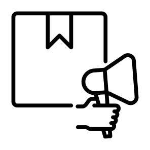 Promotion, Marketing, Product, Campaign, Advertising icon