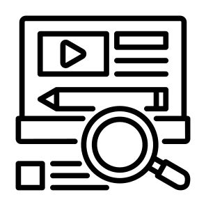 Content Optimization, Content, Optimization, Analysis, Research, Article icon