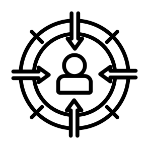 Target Audience, Target, Marketing, Customer, Targeting, Audience icon