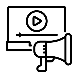 Video Marketing, Video, Marketing, Promotion, Digital, Campaign icon