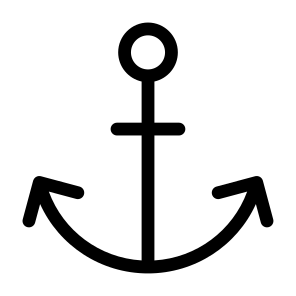 Anchor, Anchor Point, Ship Anchor, Anchor Tool, Anchor Sign,  Sailing, Ship, Marine icon