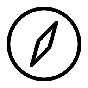 Compass, Navigation, Gps, Technology, Explore, Maps And Location, Tools And Utensils, Cursor, Interface icon