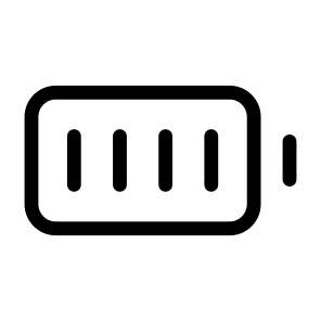 Full Battery, Full, Technology, Battery, Electronics, Battery Status, Battery Level icon